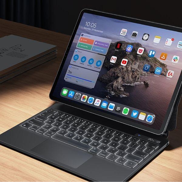 Produktbild Usams Etui ochronne z klawiaturą iPad Pro 11" czarny/black Miaoke Series IPP109MG01 (US-BH875) (US)