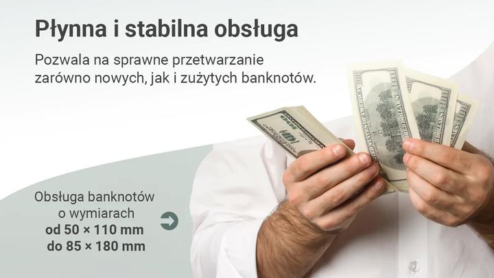 Image du produit Extralink Lockstar Compteuse de billets professionnelle pour billets de banque Uv, Ir, mg X-300 (Compteuse de billets)