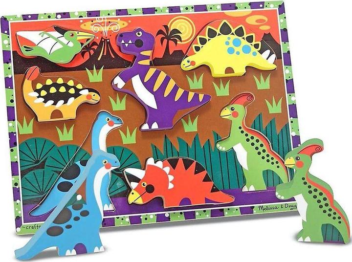 Actual product image Melissa & Doug Dinosaur (7 pieces)