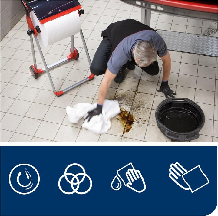 Actual product image Tork Wiping Paper Plus White 1x510m (1 x)