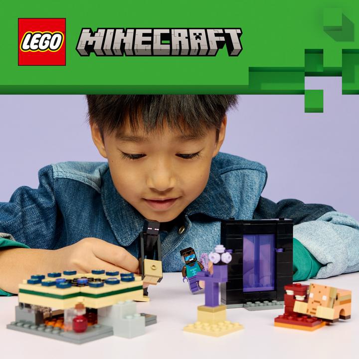 Actual product image LEGO Reise durch Nether und Endportal (21584, LEGO Minecraft)
