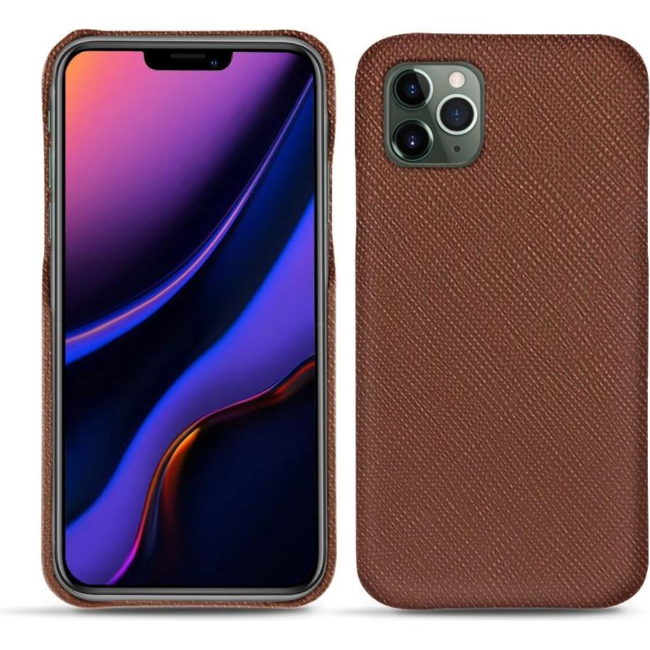 Noreve Lederschutzhülle (Apple iPhone 11 Pro), Smartphone Hülle, Braun