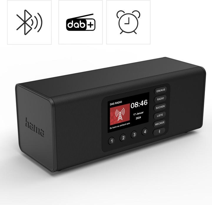 Productafbeelding Hama DR2002BT (DAB, DAB+, FM, Bluetooth)