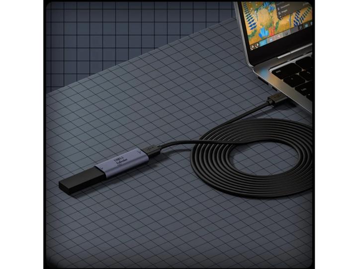 Immagine prodotto PowerGuard Adattatore estensore da USB-A 3.2 a USB-A 3.2 con accoppiamento da 10 m (USB-A)