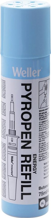Image du produit Weller Erem Gaz de recharge pour fer à souder à gaz Pyropen (Mèche à souder)