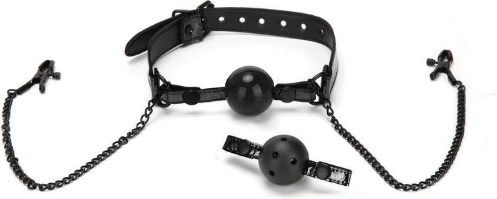 Produktbild Xgen Products Whipsmart Diamond Ball Gag W Nipple Clip