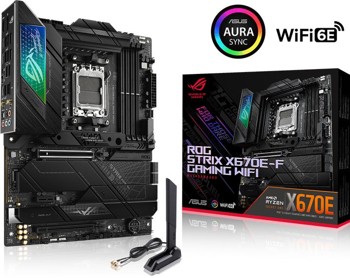Produktbild ASUS ROG Strix X670E-F Gaming Wifi (AM5, AMD X670E, ATX)