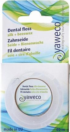 Yaweco Fil dentaire soie & cire d'abeille - 1x25m - (25 m)