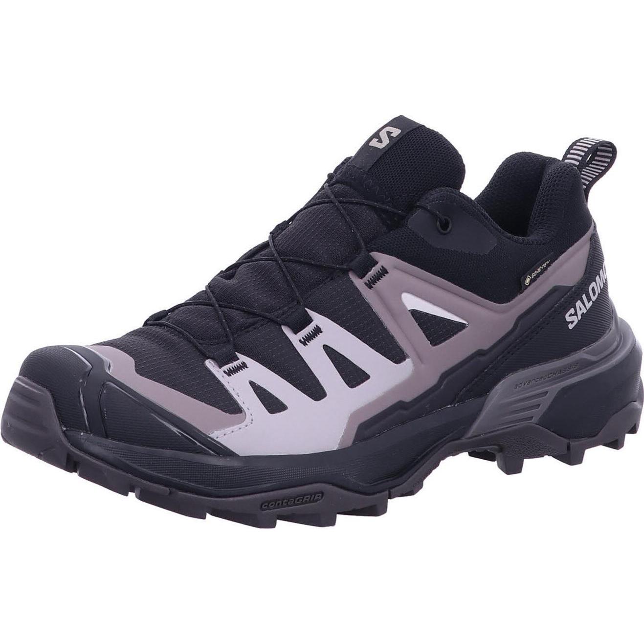 Salomon, Damen, Wanderschuhe, Outdoorschuh X ULTRA 360 GTX W Black (41), Schwarz