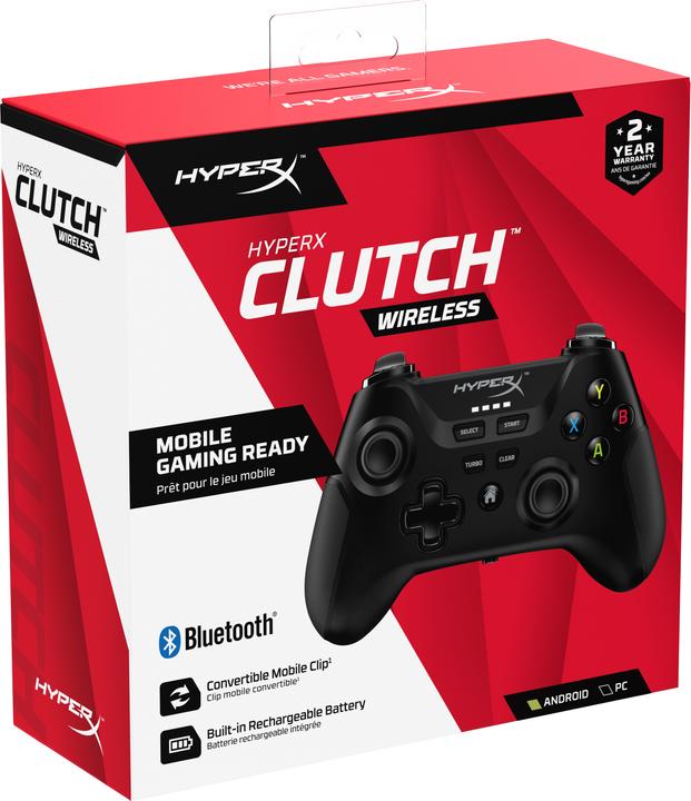 Actual product image HyperX Clutch - Wireless Gaming Controller (Android, PC)