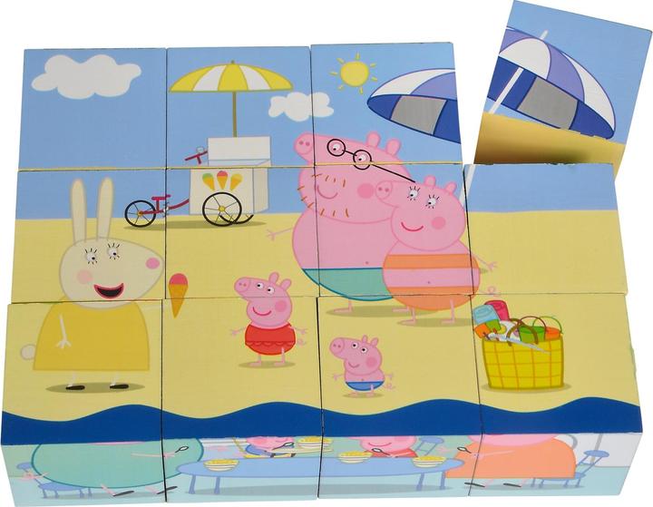 Actual product image Simba Peppa Pig, picture cube (12 pieces)