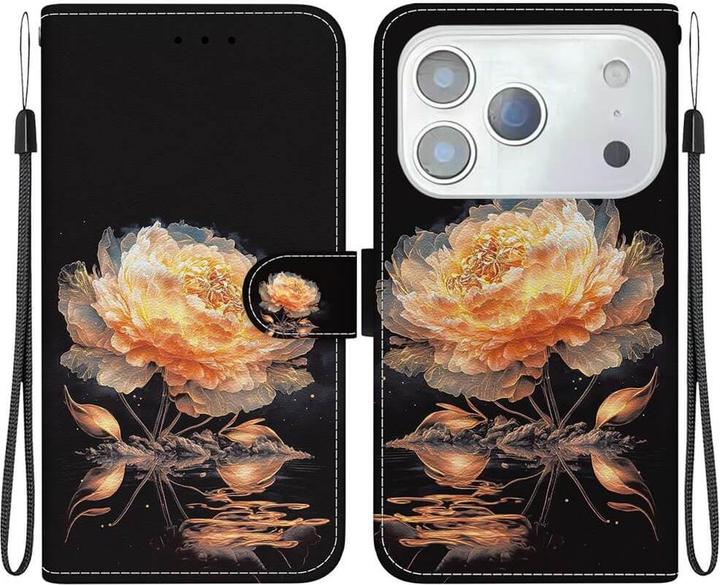 Produktbild Cover-Discount Tasche Hülle mit Blüten Motiv (Apple iPhone 17 Pro Max)