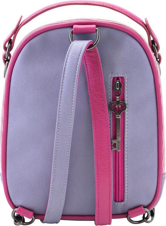 Produktbild Gorjuss Rucksack Cheshire cat Rosa Mini Lila (18,8 x 22 x 10,2 cm)