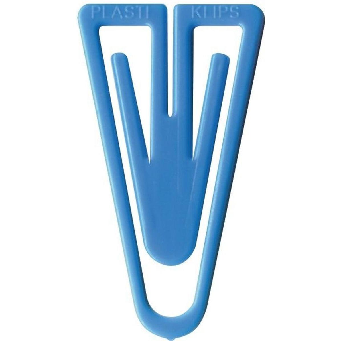 Laurel, Büroklammer, Büroklammern Super Plastiklips 250mm VE=1 Stück hellblau (1 x)