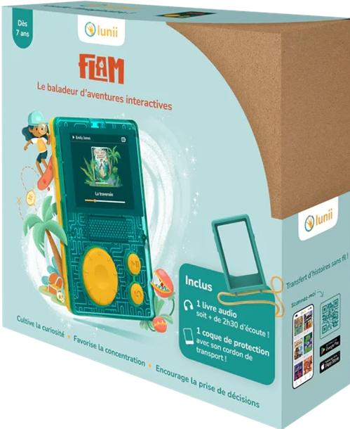 Immagine prodotto Lunii Kinderaudioplayer FLAM - Baladeur Audio Interactif (FR