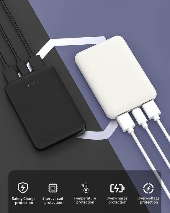 Actual product image Euary Set of 2 Mini Power Bank (5000 mAh)