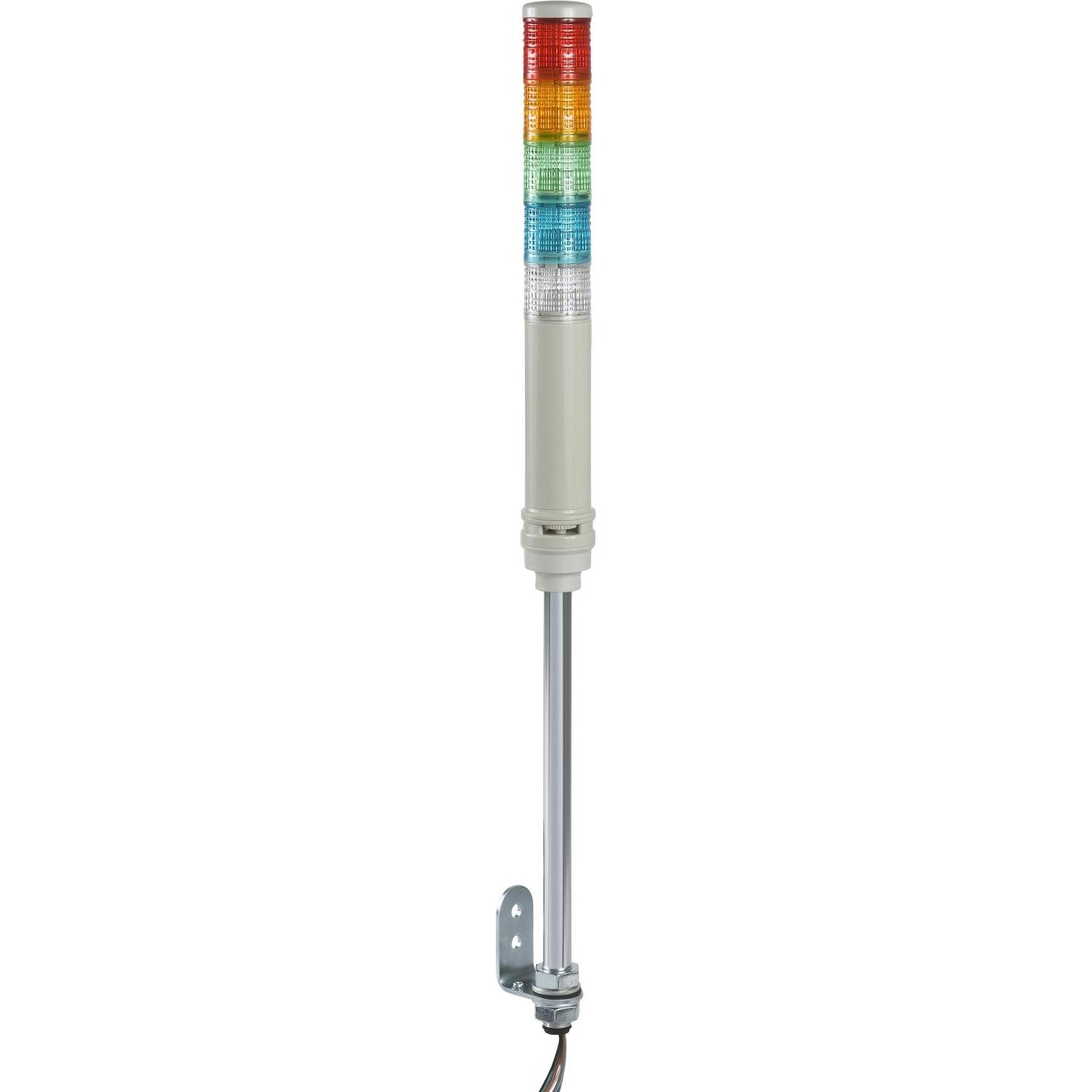 Schneider Electric, Personenschutz, Signalsäule LED 5-farbig XVC 4B55S