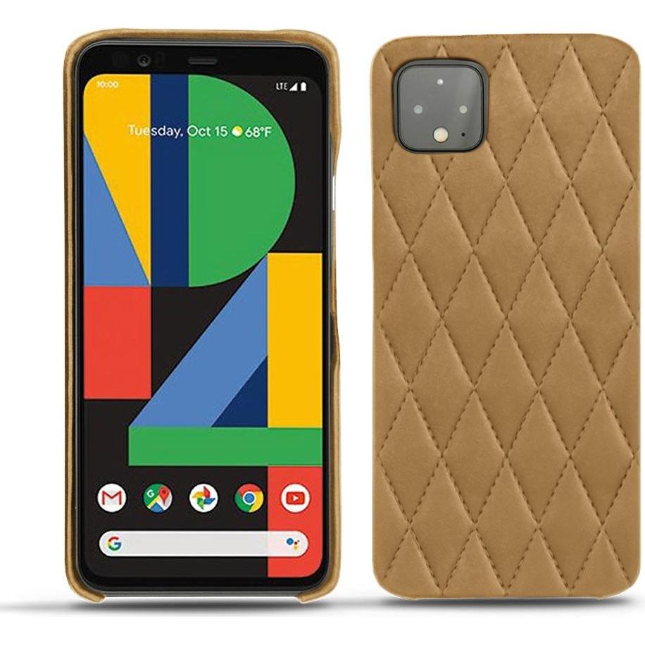 Noreve Lederschutzhülle (Google Pixel 4 XL), Smartphone Hülle, Braun