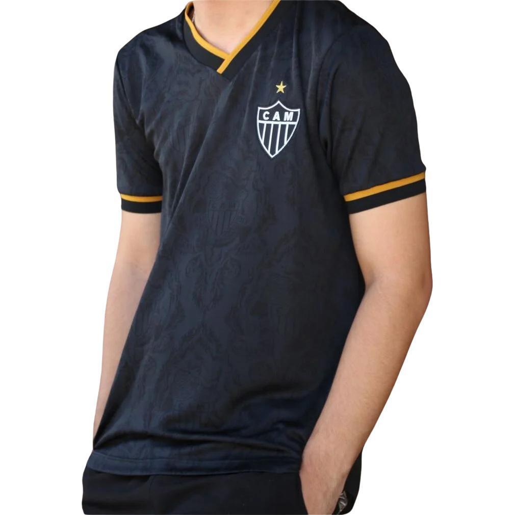 Retromania by Veris, Unisex, Fussballtrikot, trikot atético mineiro 2012/13 (L), Schwarz, L