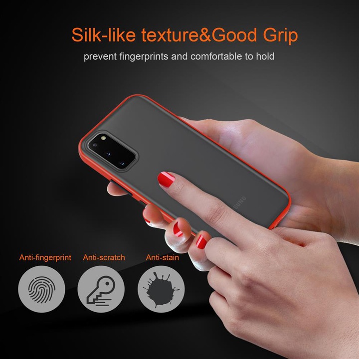 Produktbild Cadorabo Hybrid Matt Cover (Samsung Galaxy S20+)