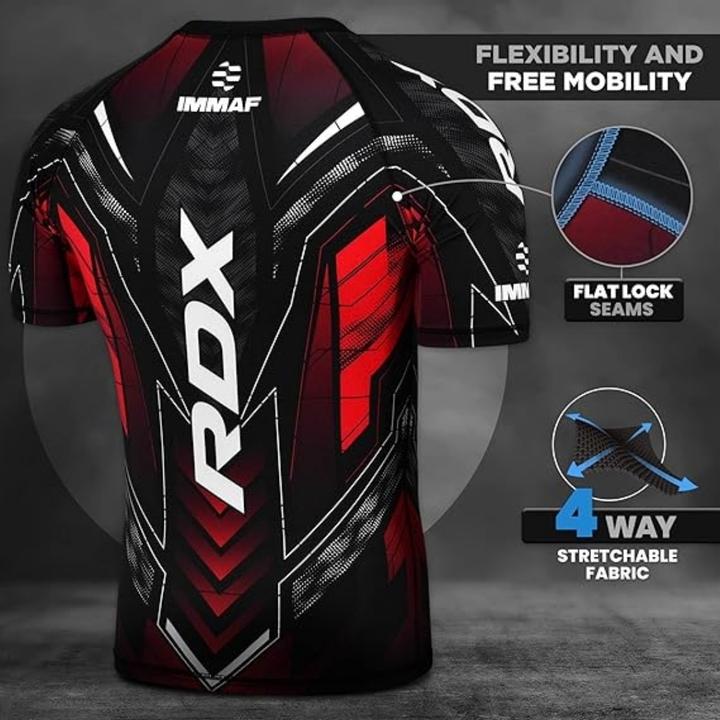 Actual product image Rdx Compression Rash Guard IMMAF (L)