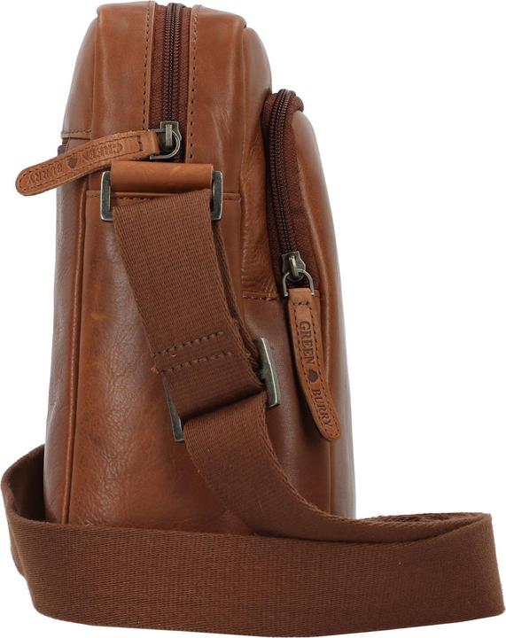 Actual product image Greenburry Vintage Umhängetasche Leder 20 cm
