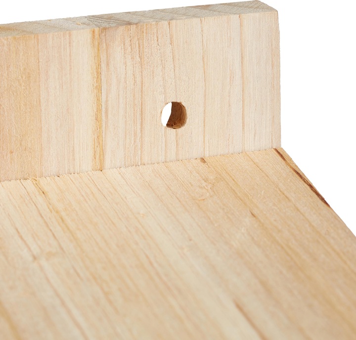 Actual product image Relaxdays Rockhouse Nesting Aid, Hanging Birdhouse