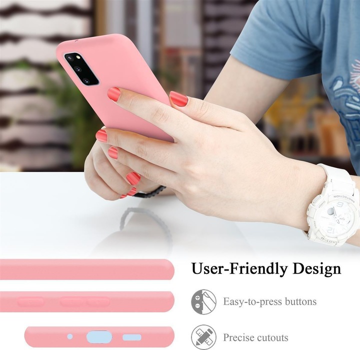 Produktbild Cadorabo TPU Liquid Silicone Case Cover (Samsung Galaxy S20 FE)