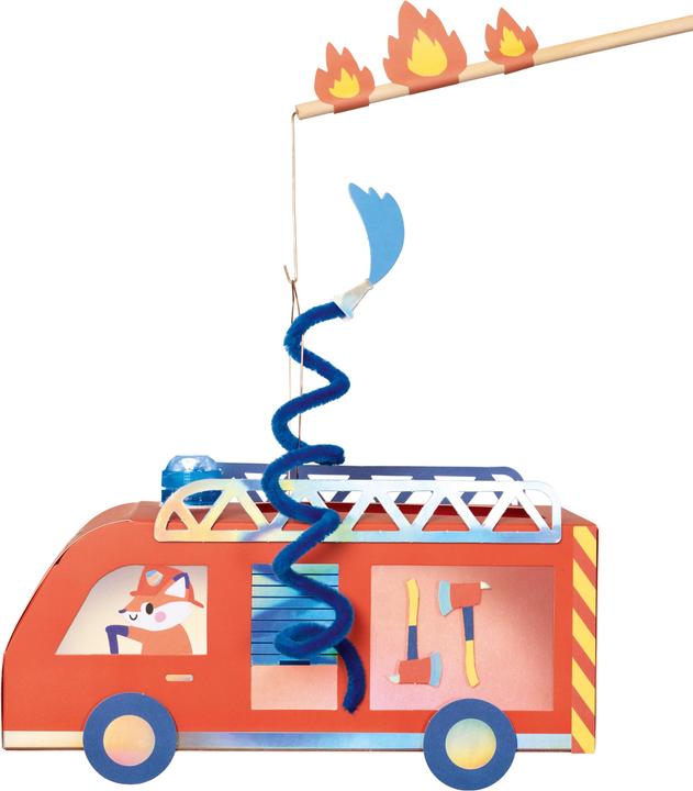 Actual product image Folia DIY Laterne FIRE ENGINE