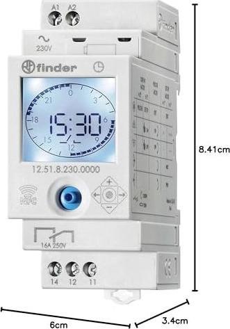Immagine prodotto Finder Timer per guida a cilindro B