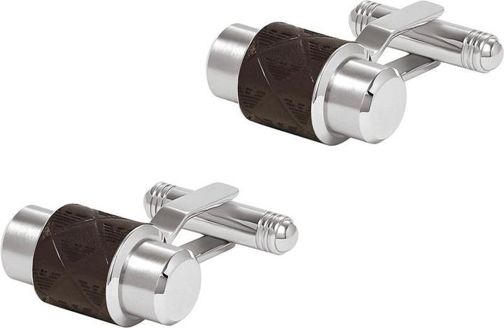Emporio Armani Ansteckschmuck (Acier inoxydable, Cuir)