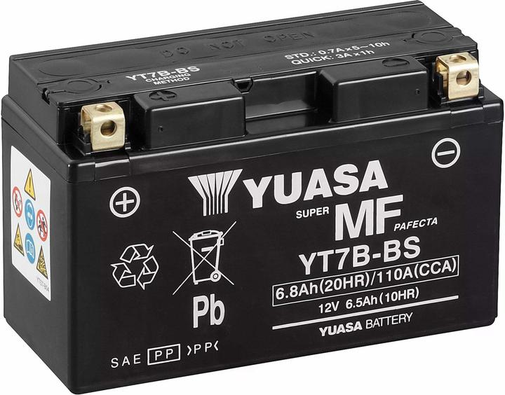 Immagine prodotto Yuasa YT7B-BS (6.80 Ah, 110 A, 12 V)