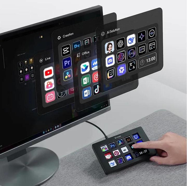 Actual product image Ulanzi D200H Stream Deck Smart Keyboard