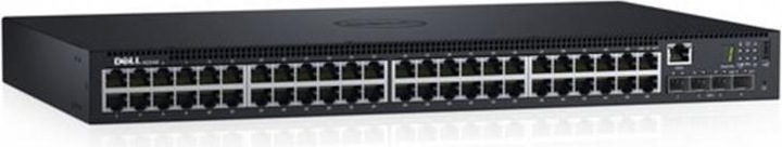 Actual product image Dell Networking N1548 48 Port mngd Switch (52 Ports)