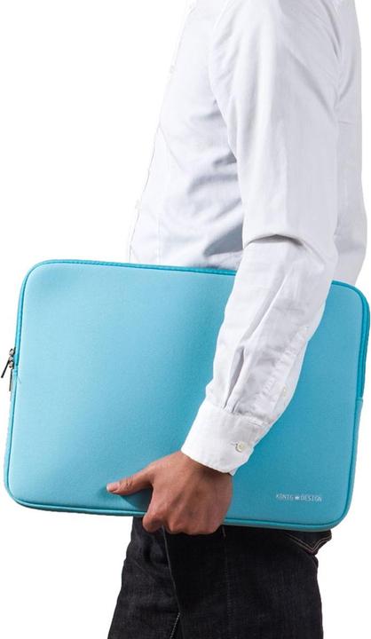 Produktbild König Design Universal Notebooktasche 13 13,3 Zoll Tasche Hülle Laptop Notebook Case Blau (13", Apple, Lenovo, Samsung)
