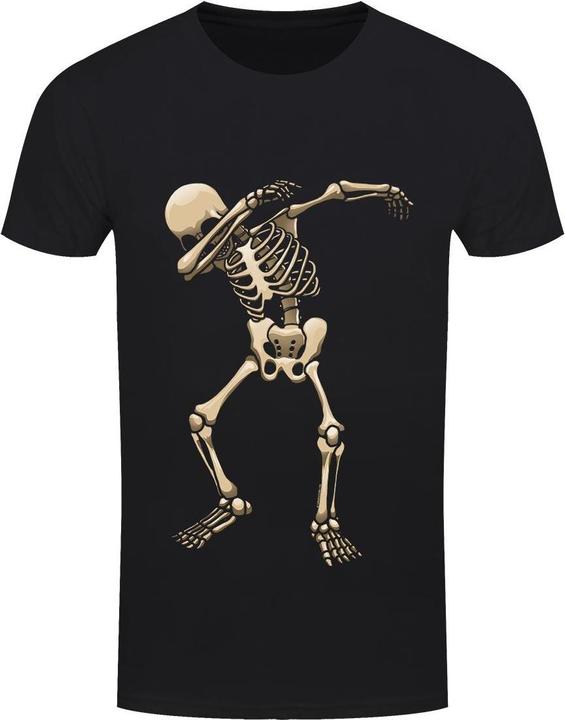 Produktbild Grindstore TShirt mit Skelett in DabPosition (L)
