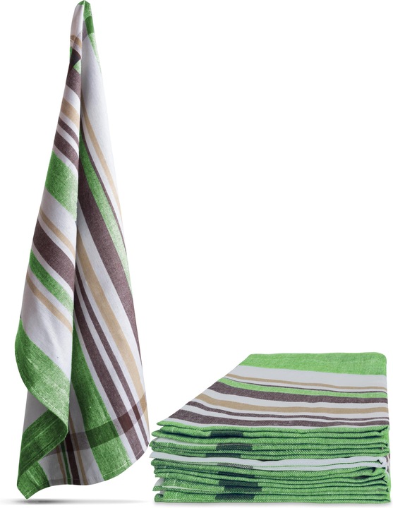 Actual product image Aspero 100 Cotton Tea Towels - 8723 (55 x 75 cm)