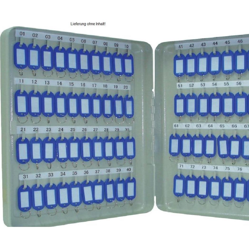 Q-Connect, Schlüsseltresor + Schlüsselschrank, Schlüsselschrank grau