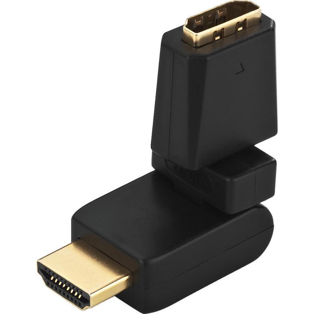 Goobay A 352 G, Data + Video Adapter, Schwarz