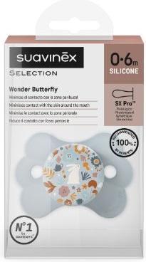 Productafbeelding Suavinex Schnuller Wonderland 0-6M blau (1 x, tot 6 M.)