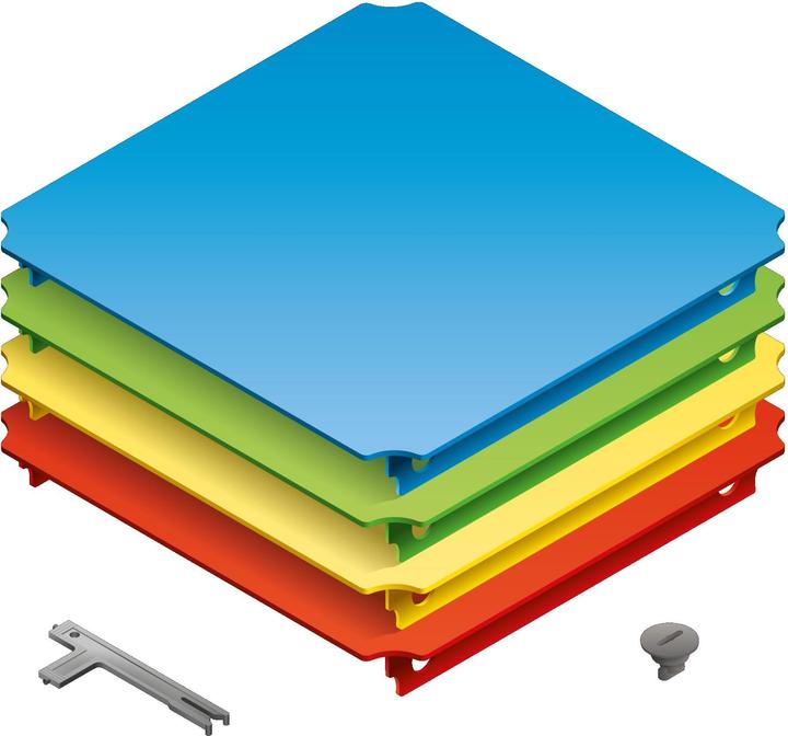 Quadro Spielturm Plattenset XXL