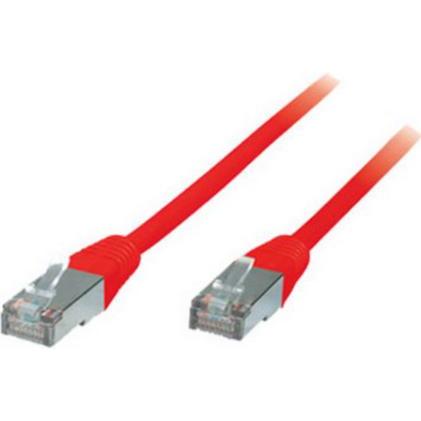 Shiverpeaks BASIC-S Patchkabel, Kat. 5e, F/UTP, 20,00 m rot RJ45 Stecker (F/UTP, CAT5e, 20 m), Netzwerkkabel