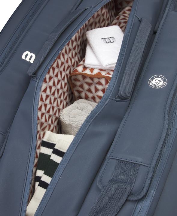 Produktbild Wilson Super Tour Roland Garros Session Soiree 15er Schlägertasche (15R)