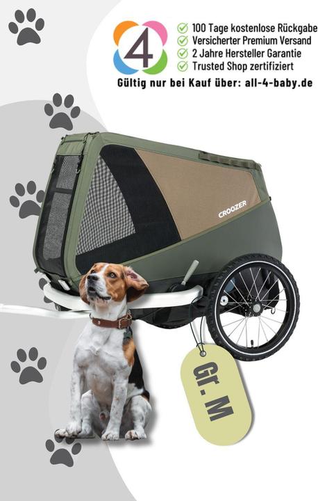 Actual product image Croozer Remorque Dog Enna