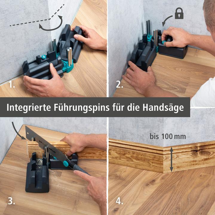 Produktbild wolfcraft 1 Schmiege u. Schneidlade h=max.100mm