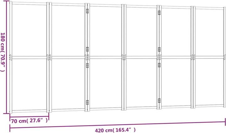 Image du produit vidaXL Raumteiler