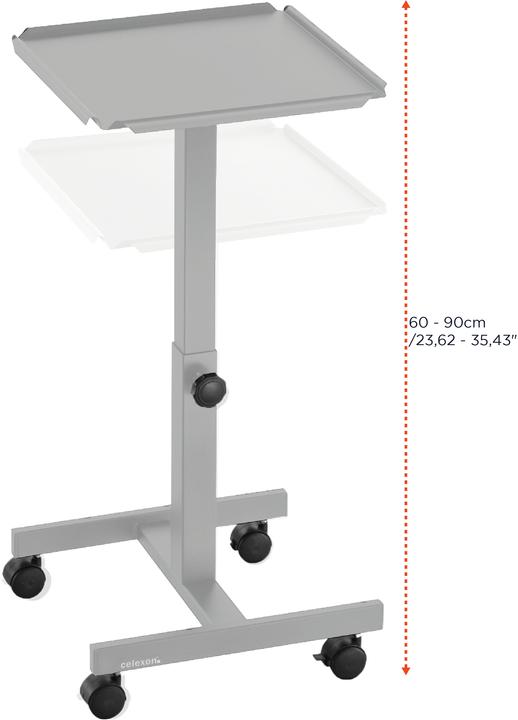 Produktbild Celexon PT1010G - Tisch - Grau (Tisch)