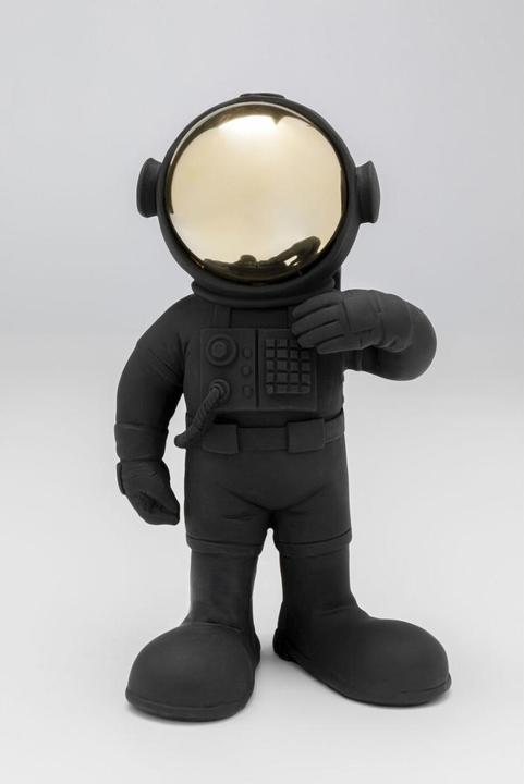 Immagine prodotto Kare Design Figura Deco Welcome Astronaut Nero 27 cm (20 x 22 x 33 cm)