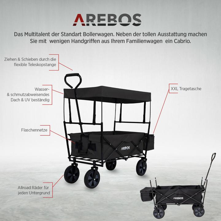 Image du produit Arebos Chariot à bras