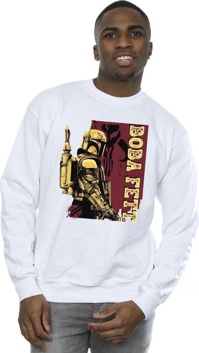 Immagine prodotto Star Wars The Book Of Boba Fett Western Style Felpa Uomo (4XL)